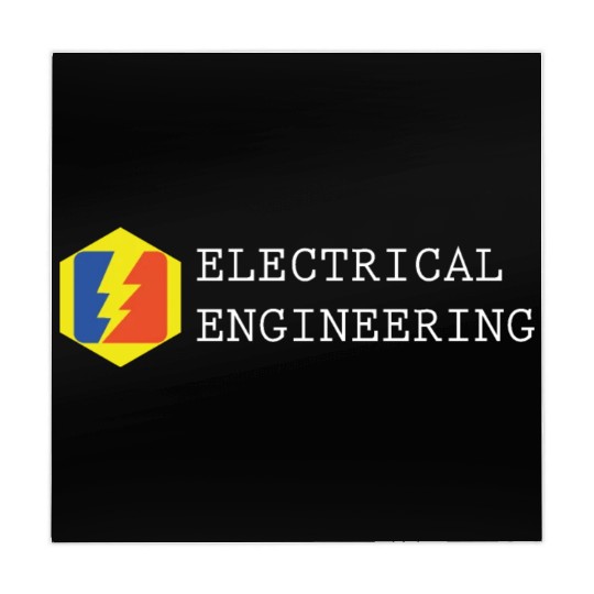 electrical engineering text, electricity logo Mahjong Mats