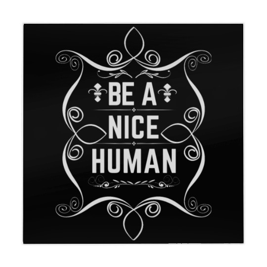 Be a nice human Mahjong Mats