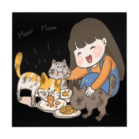 Crazy Cat Lady is My Destiny Mahjong Mats