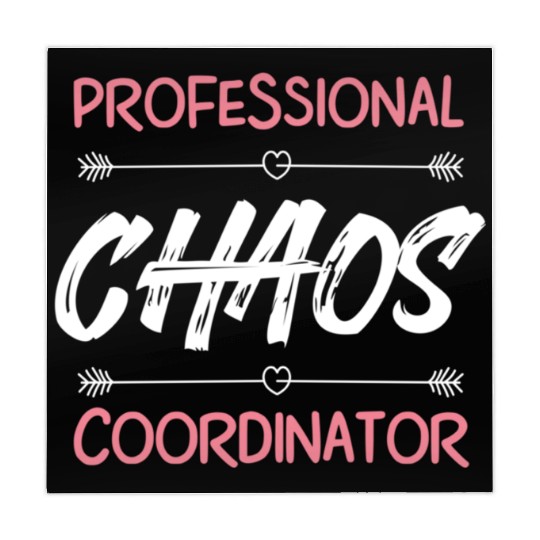 Funny Chaos Coordinator Mom Teacher Parenting Gift Mahjong Mats