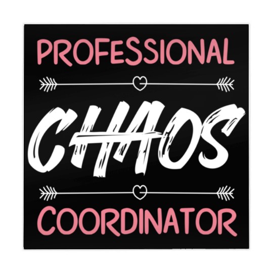 Funny Chaos Coordinator Mom Teacher Parenting Gift Mahjong Mats