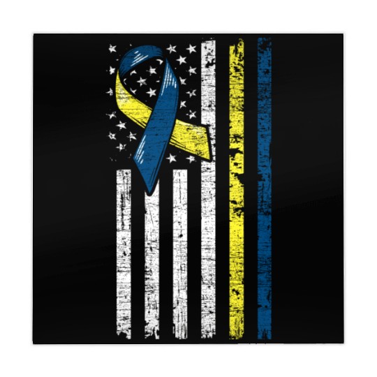 Down Syndrome Usa Grunge Mahjong Mats