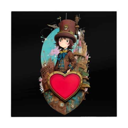 Gears and Lace: A Cute Steampunk Design Mahjong Mats