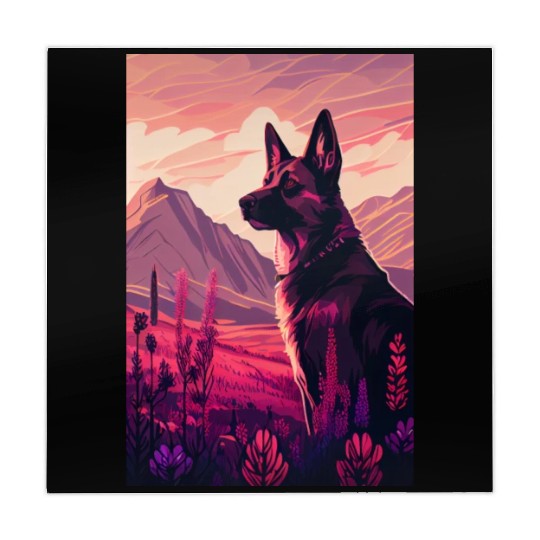 Belgian Malinois Nature Mahjong Mats