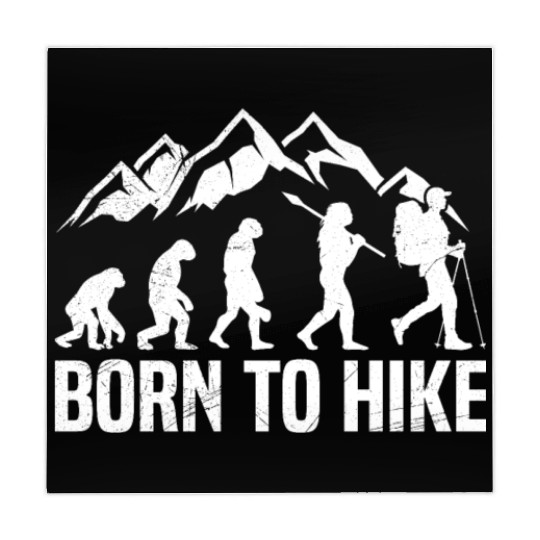 Born to Hike Wanderlust Mountain lover Hiker Mahjong Mats