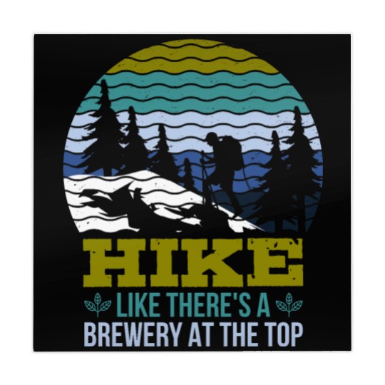 Hiker funny Beer lover Hiking Mountaineering Mahjong Mats