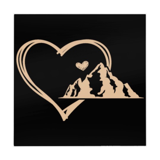 Mountain love Wanderlust Mountains Hiker Summit Mahjong Mats