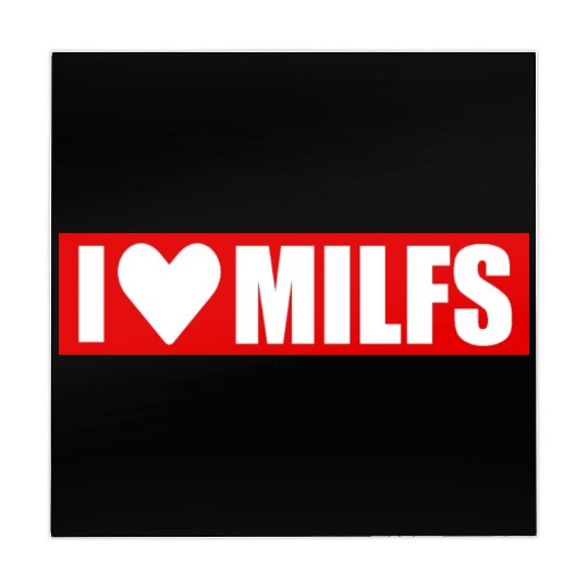 I love milfs red design Mahjong Mats