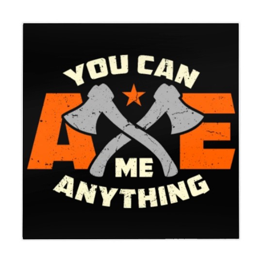 Axe Throwing You Can Axe Me Bullseye Axe Thrower Mahjong Mats