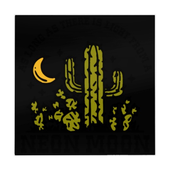 AS LONG AS THERE IS LIGHT FROM A NEON MOON Mahjong Mats