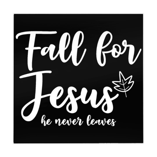 Fall For Jesus, He Never Leaves 2 Mahjong Mats