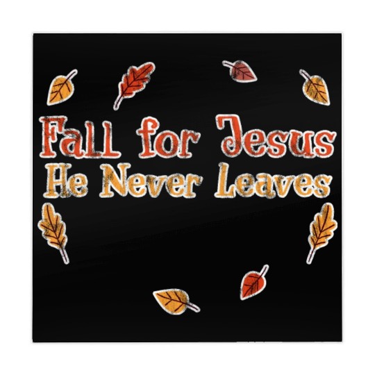 Fall For Jesus, He Never Leaves 3 Mahjong Mats