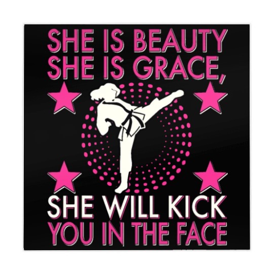 Karate Taekwondo Girl Women Karate Kicktaekwondo c Mahjong Mats