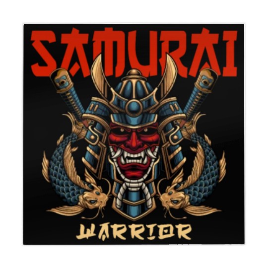 Samurai Warrior Japan Japanese Ninja Skull Katana Mahjong Mats