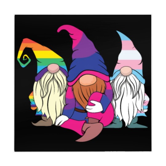 Gnomes Elf LGBTQ Rainbow LGBT Pride Month Mahjong Mats