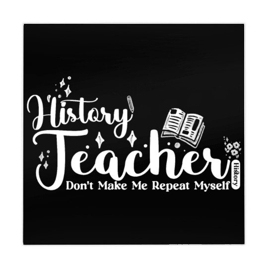 History Teacher Funny School Mahjong Mats