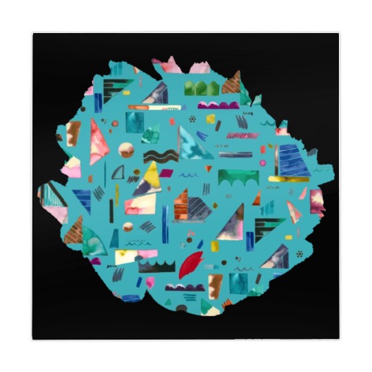 Sailing Boats Multi Blue Mahjong Mats