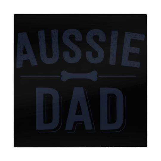 Aussie Dad Red Merle Australian Shepherd Farm Dog Mahjong Mats