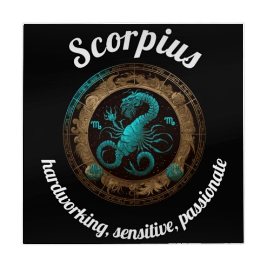 Scorpius Zodiac Sign Scorpio Astronomy Mahjong Mats