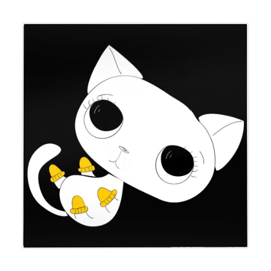 black white kittens 04 Mahjong Mats