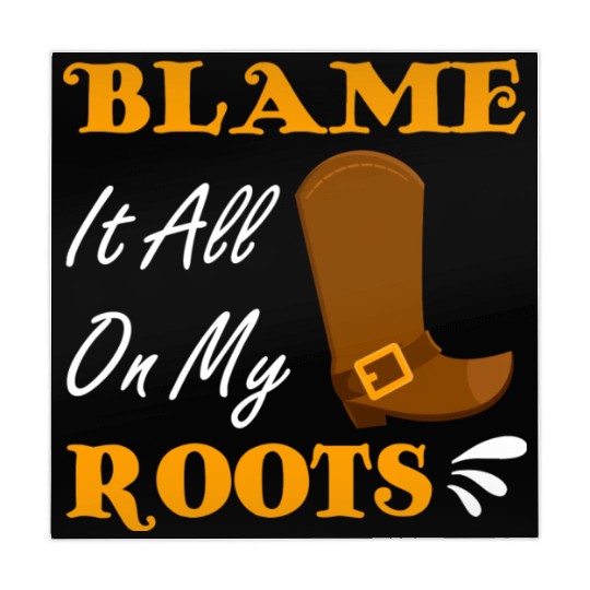 Blame It All On My Roots Country Music Lover Mahjong Mats