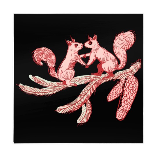 Squirrel Dance Mahjong Mats