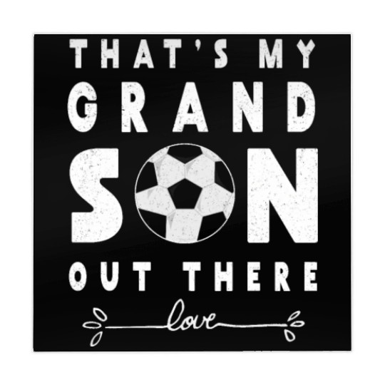 That's My Grandson Out There Grandma Soccer Lover Mahjong Mats