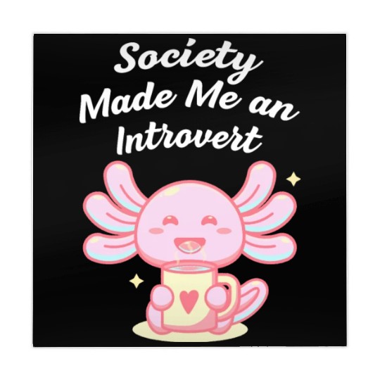 Handcrafted by Society Introvert Sayings Antisocia Mahjong Mats