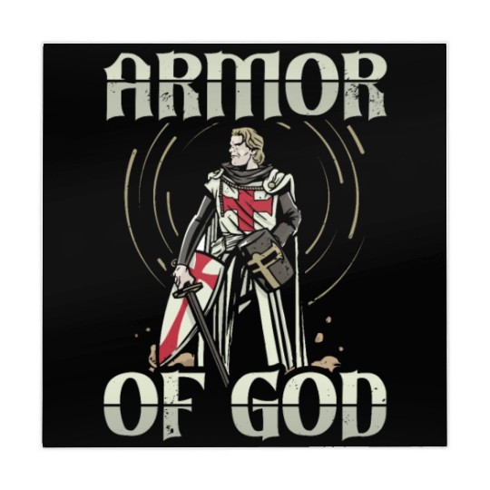 Armor of God Templar Knight Christian Faith Jesus Mahjong Mats