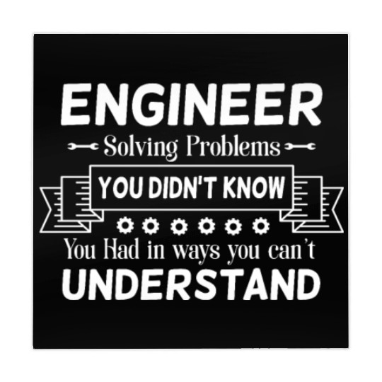 Funny Engineering gift idea Mahjong Mats