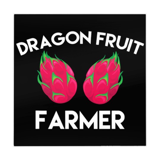 Dragon Fruit Farmer Outfit Love Tropical Food Mahjong Mats