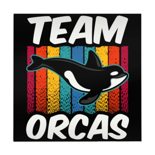 Team Orcas Orca Protect Whale Sea Mahjong Mats