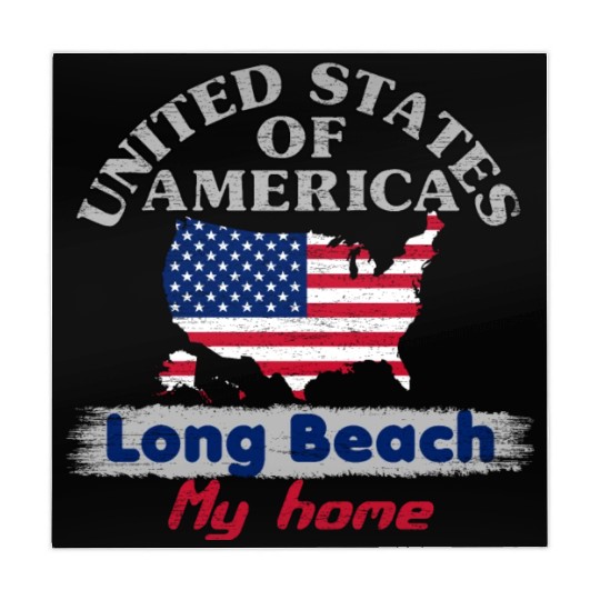 United States of America - Long Beach my home - us Mahjong Mats