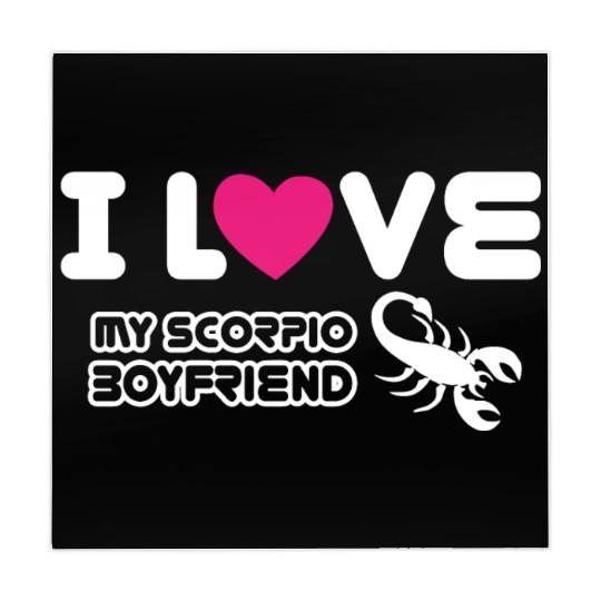 I Love My Scorpio Boyfriend Mahjong Mats