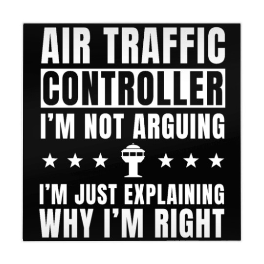 Funny Air Traffic Controller Saying Mahjong Mats