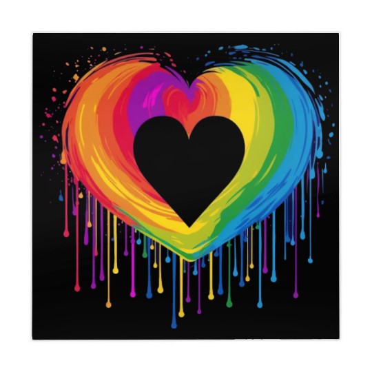 United Love: LGBT Rainbow Heart, Supporting All Mahjong Mats