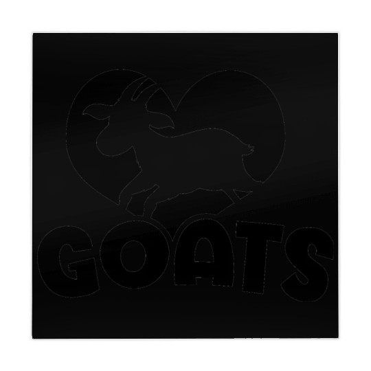 Love goats in heart design for goat lovers Mahjong Mats