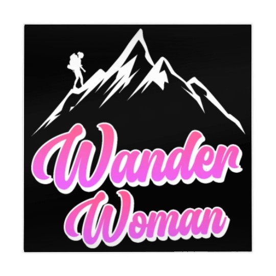 Wanderwoman Hiker Mountaineer Wanderlust Mahjong Mats
