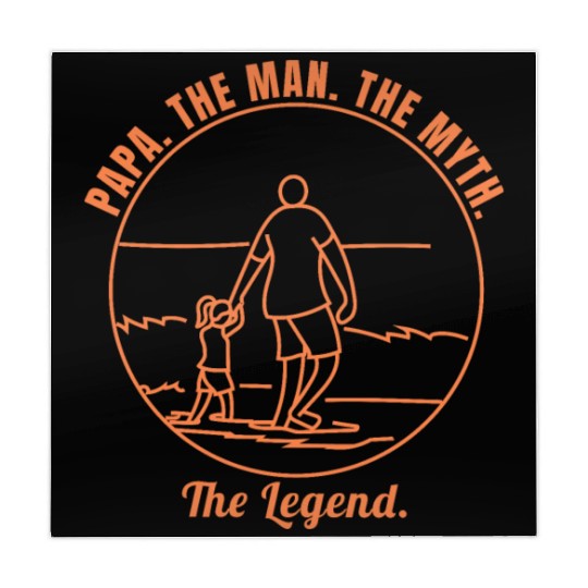Papa The Man The Myth The Legend - Father's Day T- Mahjong Mats
