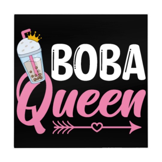 Boba Queen Bubble Tea Lover Boba Tea Drinker Mahjong Mats