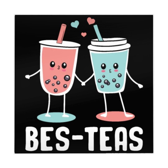 Bes Teas Bubble Tea Lover Boba Tea Drinker Korean Mahjong Mats