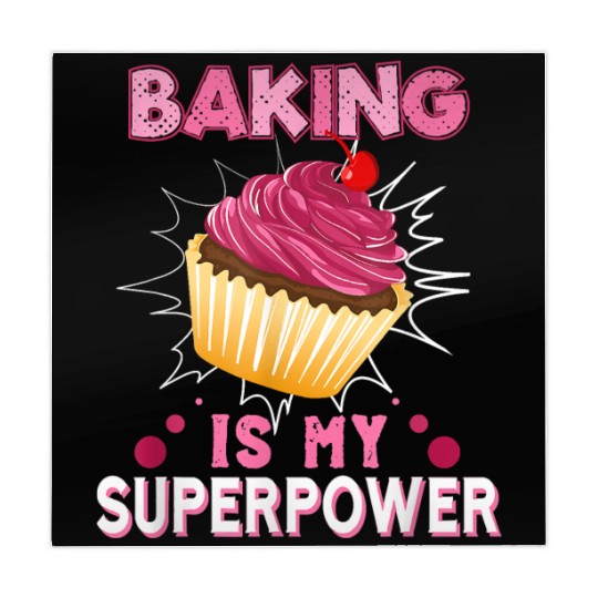Baking Is My Superpower Delicious Cupcake Baker Mahjong Mats