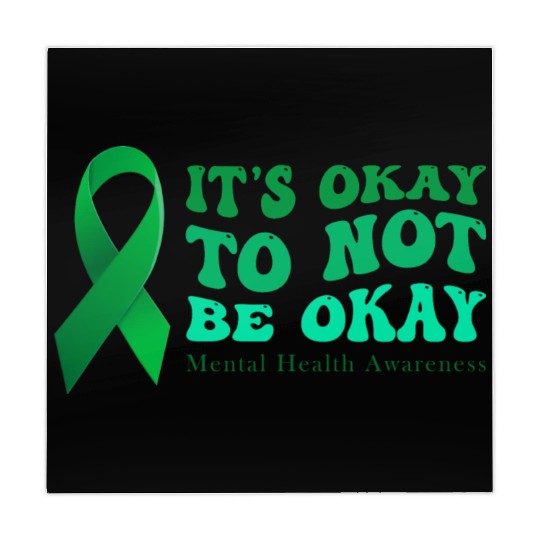 its okay to not be okay Mental Health Awareness Mahjong Mats