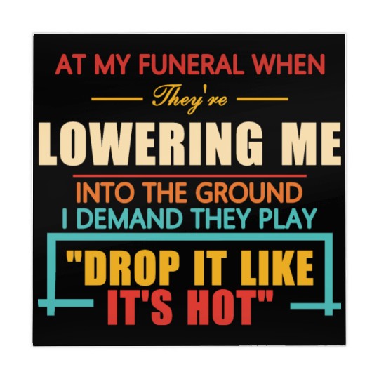 At My Funeral When They're Lowering Me Mahjong Mats