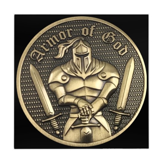 Armor of god christian knight Mahjong Mats