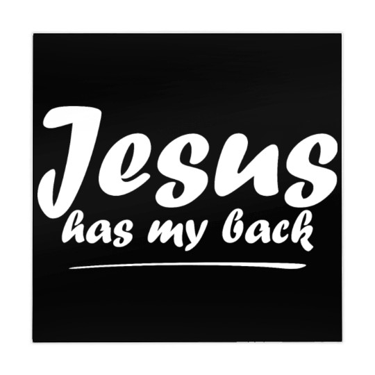 Jesus Has My Back Mahjong Mats
