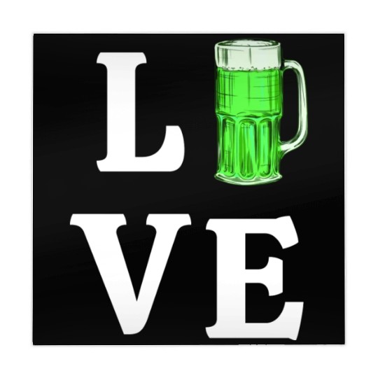 Love Green Beer Mahjong Mats