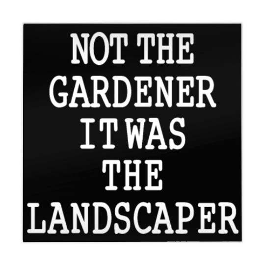 Funny Landscaper Saying Garden Lawn Mowing Mahjong Mats