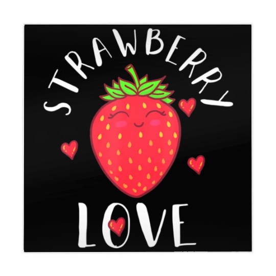 Strawberry Love Lover Fruit Smiling Farmer Greengr Mahjong Mats