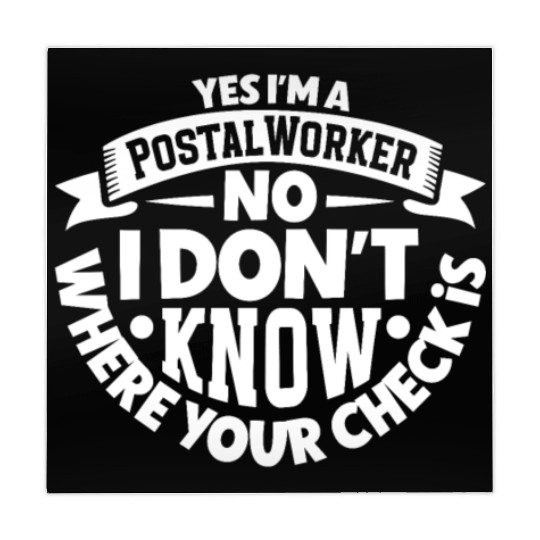 Postal Worker Mail Lady Mail Carrier Postal Mahjong Mats